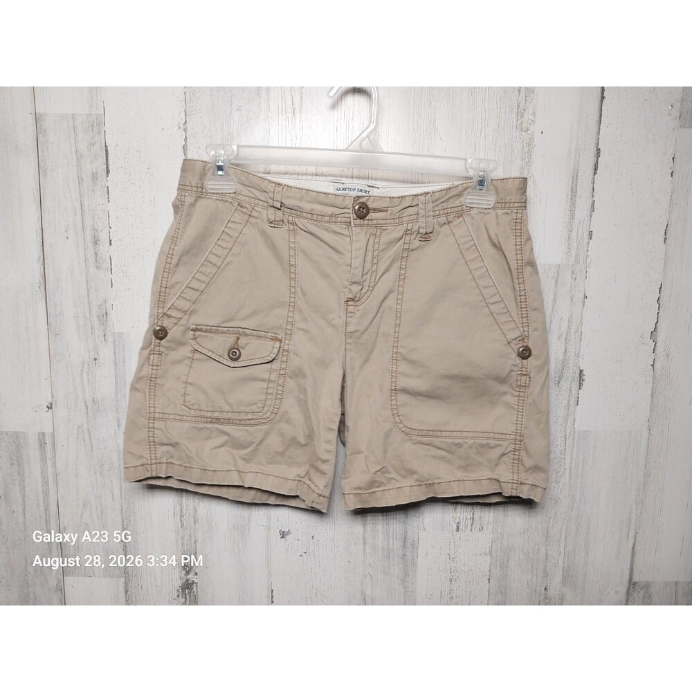 Vintage Polo Jeans Co Ralph Lauren Hampton Fit Cargo Shorts Size 29